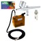 Master Airbrush Multi-Purpose Air Brush Kit with Mini C16-G Air Compressor, Airbrush & ARC Card - Portable Airbrush Kit with Compressor for Nail Art, Miniature Painting Model Cars & Crafts